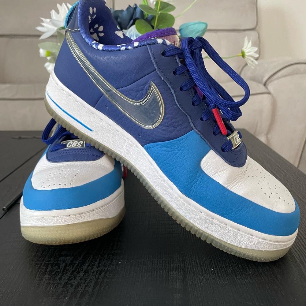 Nike Air Force 1 Doernbecher Breathe Blue White Custom Men’s 8 Women’s 9.5 - Picture 2 of 7